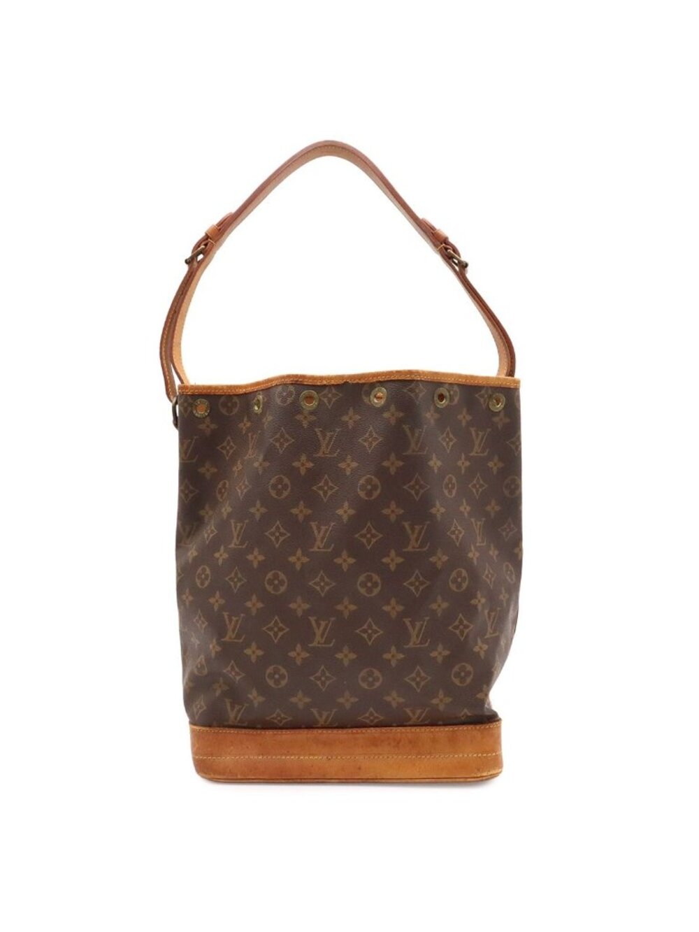 Louis Vuitton Monogram Noe Shoulder Bag Drawstring
